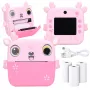 Extralink Set | Thermal Printer EPP-005 Pink + Thermal Paper 3 Rolls | fawn