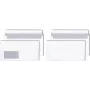 Envelope MAILmedia 125 x 235 mm white with window