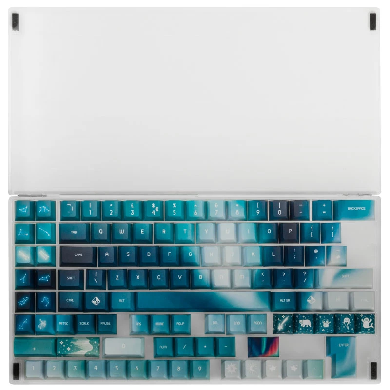 Keycap set Traitors AURORA GAKC-270 — UK layout — compatible mechanical keyboard keycaps