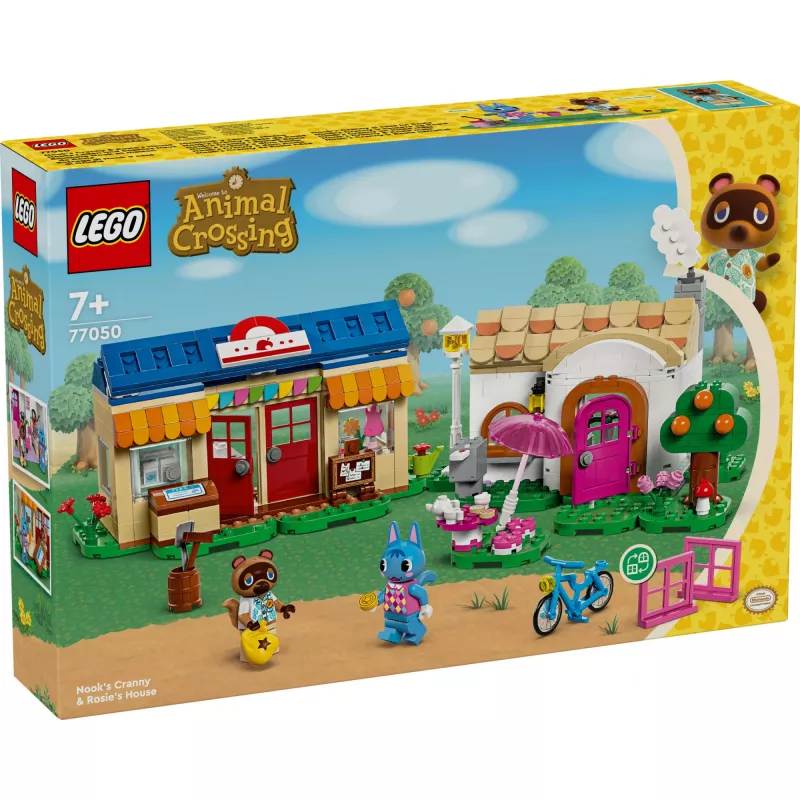 Construction toy LEGO 77050 Animal Crossing Nook's Shop Sophie's House set – modular playset