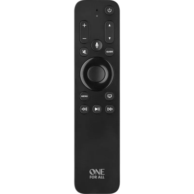 Universal Electronics One For All URC1110 remote control with Siri, backlight, 3-in-1 compatibility
