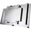 Backplate Alphacool 10259 Aluminium Chrome Copper Black 153.3mm
