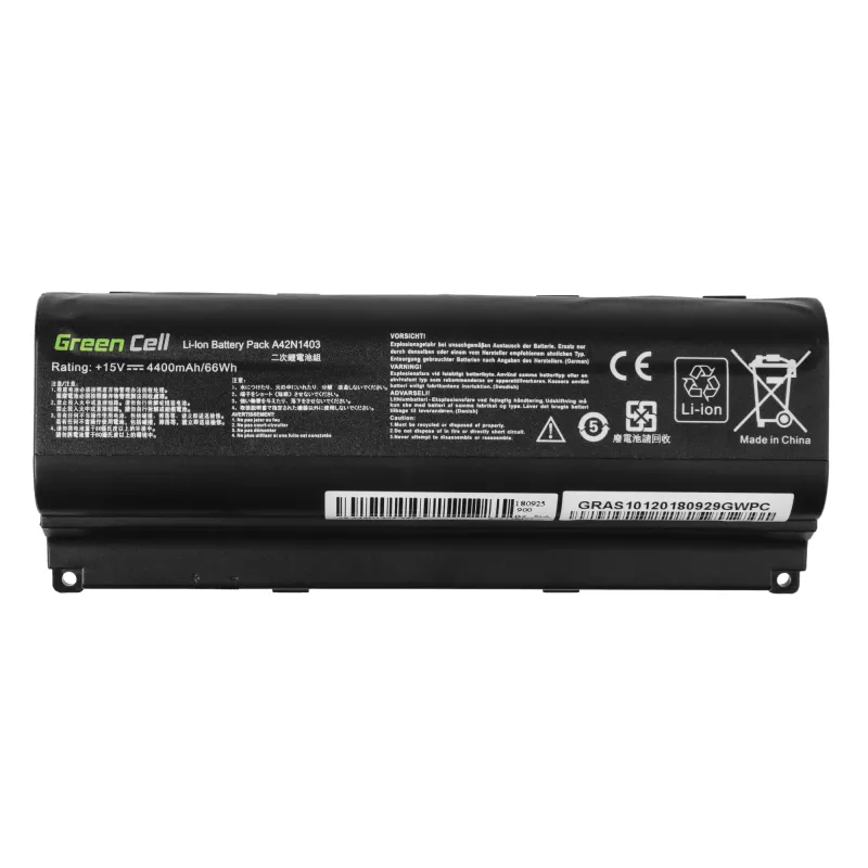 Battery Green Cell AS128 for ASUS ROG G751 Series