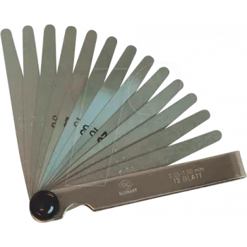 Feeler Gauge c.k tools T3527M 413 — 27-blade stainless steel gap measuring set