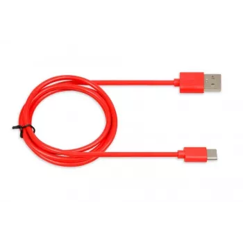 USB cable IBOX IKUMTCR 1 m, USB A to USB‑C, USB 2.0, red