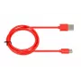 USB cable IBOX IKUMTCR 1 m, USB A to USB‑C, USB 2.0, red