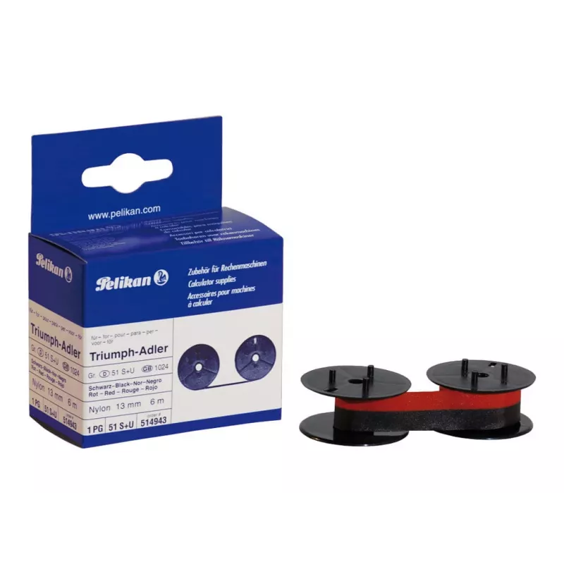 Pelikan Ribbon 514943 compatible for Canon GR.51 B/R 6M ST 2PC ST