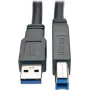 25ft USB 3.0 SuperSpeed Active Repeater Cable A Male-B Male 25 - USB cable - USB Type B M