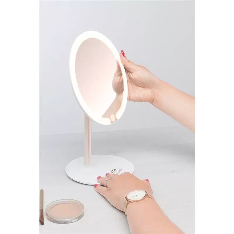 Tabletop cosmetic mirror ETA ETA135390000 with 17.8 cm glass — compact makeup mirror