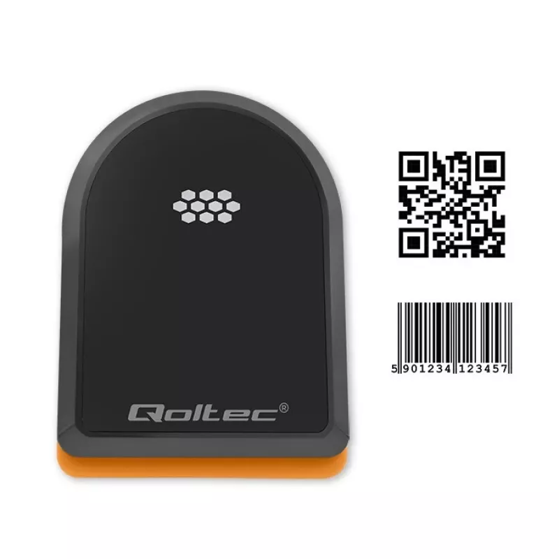 Wireless barcode reader QOLTEC 50878 1D/2D with docking station