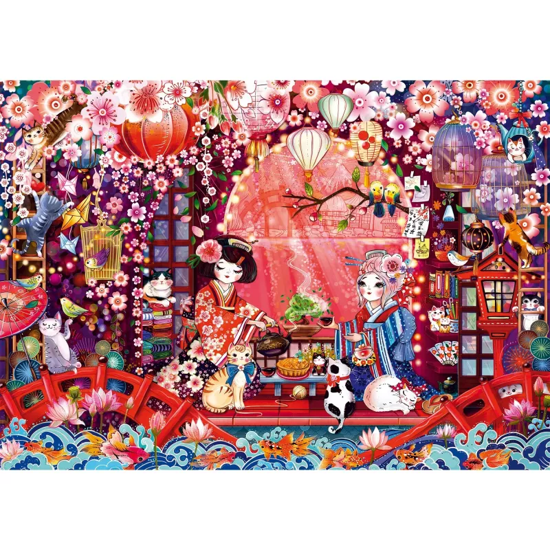 Japanische Teezeremonie, Puzzle 500 Pieces