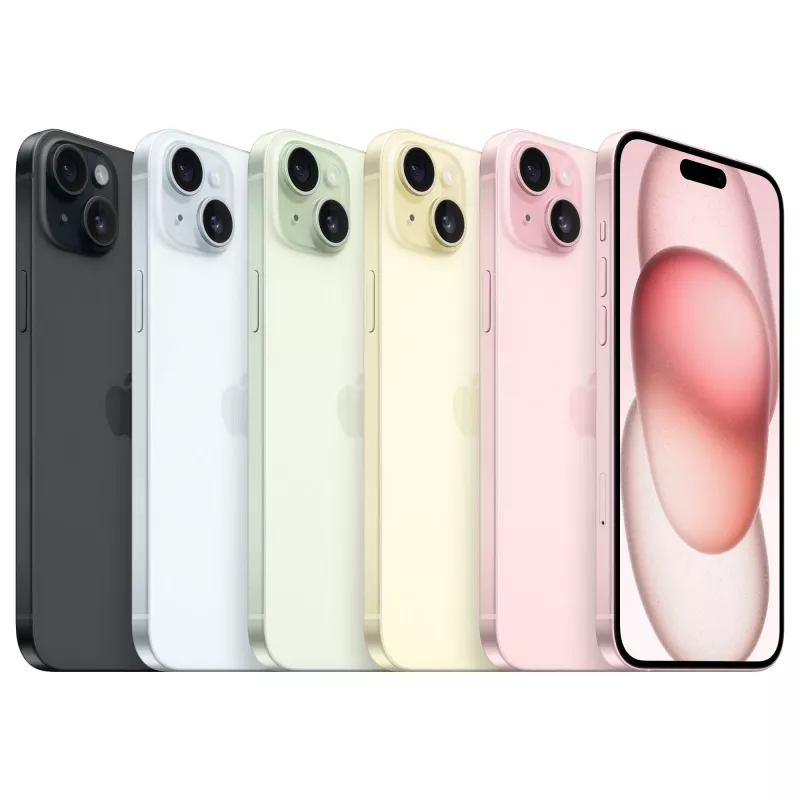 Apple iPhone 15 Plus 17 cm (6.7) Dual-SIM iOS 17 5G USB Type-C 512 GB Black (MU1H3ZD/A)