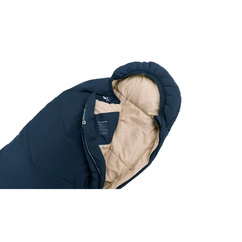 Sleeping bag Outwell Children Mummy Polyester Blue — 1700 mm length, 630 mm width, for users up to 150 cm
