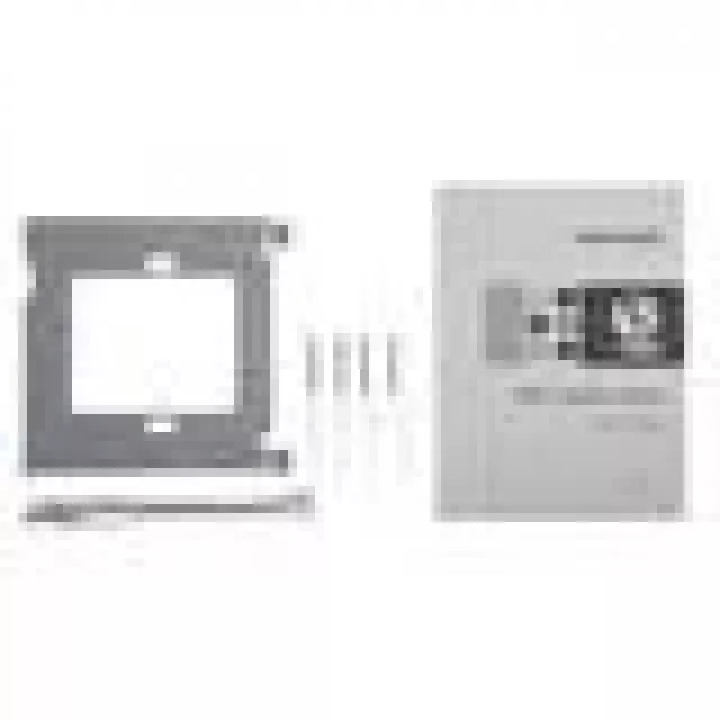 Video intercom Hikvision DS-KH8350-TE1 7 inch IPS touchscreen, PoE, SIP, MicroSD slot, 1024×600, Aluminium housing, Black
