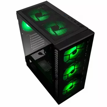 Kolink Observatory HF Glass ARGB Midi-Tower - black