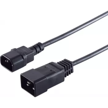 Power Cable Black 2.5 m S/CONN 60016