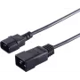 Power Cable Black 2.5 m S/CONN 60016