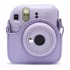 Compact case Fujifilm 4177085 Purple for Instax Mini 12 with shoulder strap
