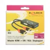 Video Cable Adapter DeLOCK 62959 HDMI USB DVI-I VGA 0.135m