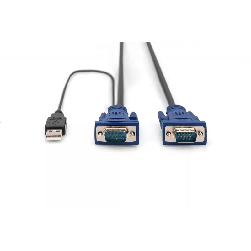 KVM Cable USB Digitus DS-19232 3m PS/2