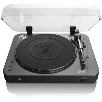Belt-drive audio turntable Lenco LBT-120BK Black Semi Automatic