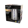 Electric kettle Adler AD 1273 1 L 1200 W Black Hazelnut Stainless steel