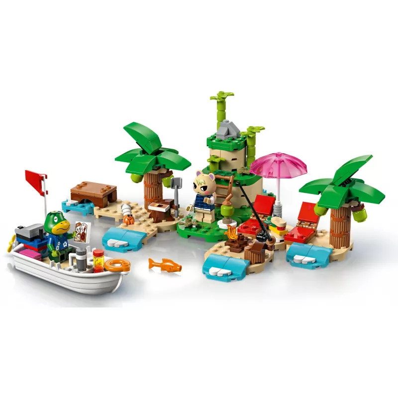 Construction toy LEGO set 77048 Animal Crossing Boat Tour with Captain's Island