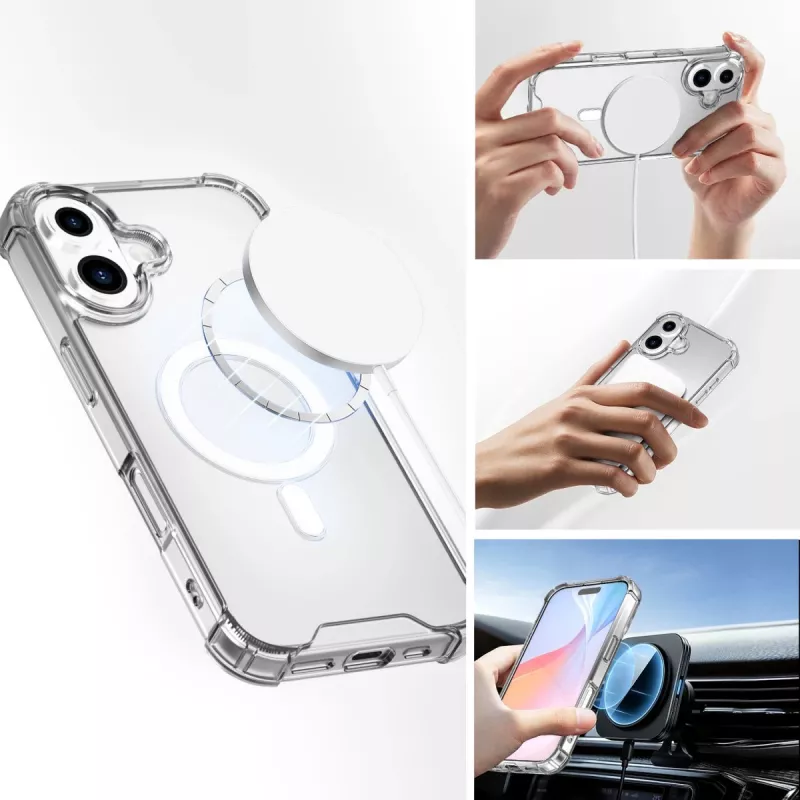 Cover 4smarts iPhone 16 15.5 cm (6.1 inch) Transparent