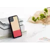 Smartphone case man and wood for iPhone 11 Pro Max — black protective cover