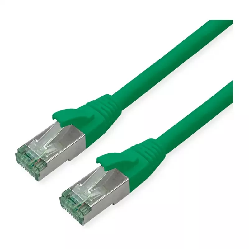 ROLINE RM Patch Cable Cat.6A S/FTP (PiMF), grn, 0,3 m
