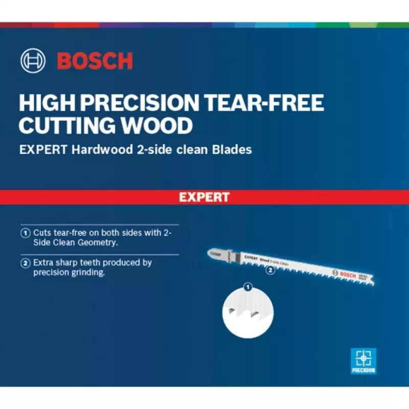 Bosch 2 608 900 558 jigsaw/scroll saw/reciprocating saw blade Jigsaw blade High carbon steel (HCS) 5 pc(s)