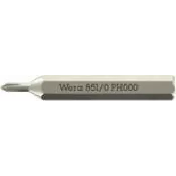 Wera 851 Micro 05058119001 Phillips-Bit PH 000 1 pc(s) (05058119001)