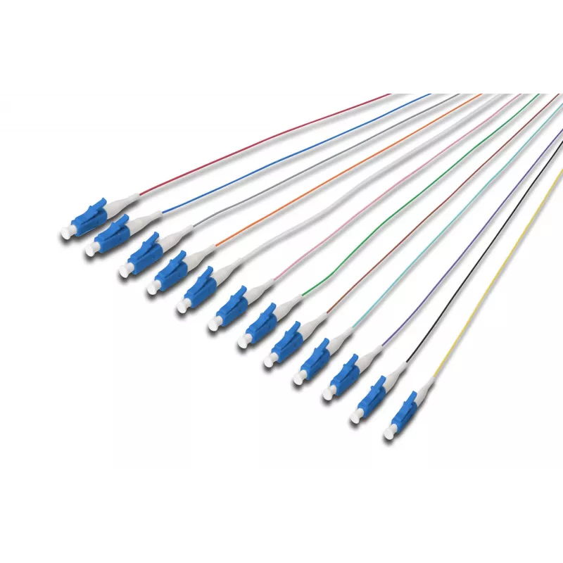 Fiber optic pigtails Digitus LC OS2 09/125 µ Simplex