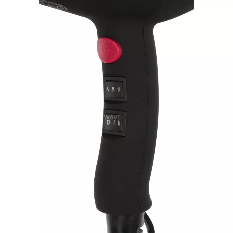 Hair dryer REVLON RVDR5251E 2000 W, ionic, 3 heat levels, 2 speeds, cool shot — Black/Pink