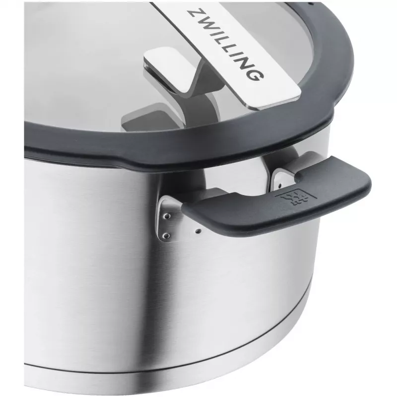 ZWILLING SIMPLIFY 66870-004-0 Pots set Stainless steel 4 pcs. Silver Black