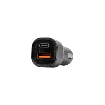 Car charger SBOX CC-038 38W Black — dual-port USB power adapter for vehicle