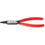 22 01 160, Needle nose pliers, chrome vanadium steel, plastic, red, 16 cm, 140 g