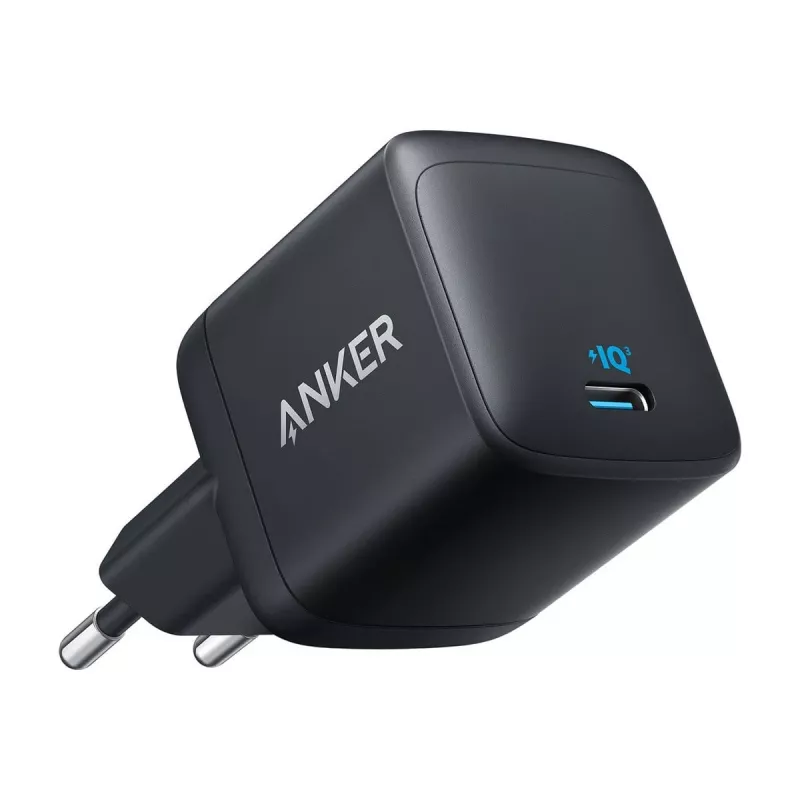 Indoor AC Charger Anker 313 A2643G11 — 45W USB‑C, Black, Universal