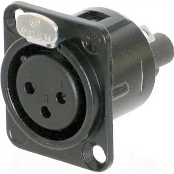 Neutrik NC3FD-S-B-1 Connectivity Accessory Black