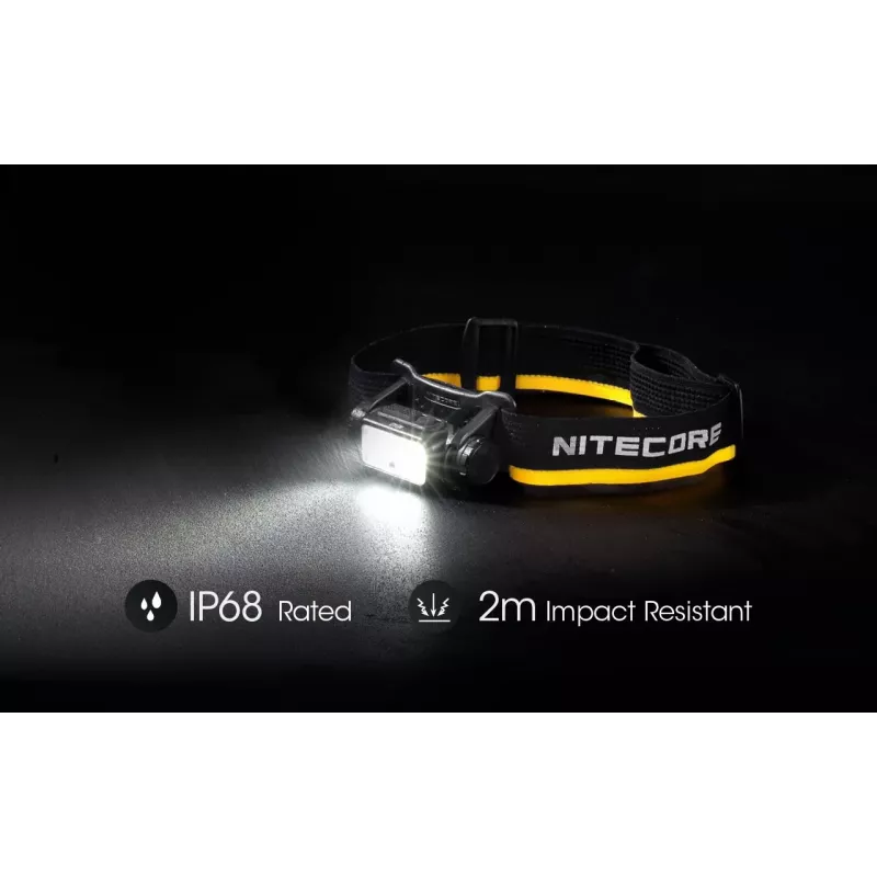 Headband flashlight Nitecore NU40 Black LED 2 lamps IP68