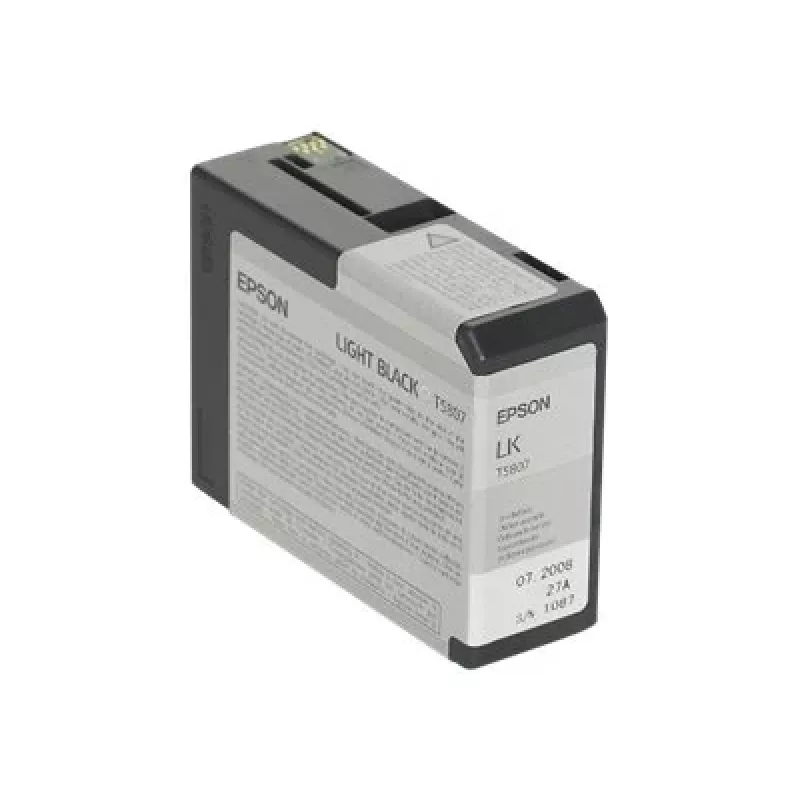 Epson Singlepack Light Black T580700, Light black, Pigment-based ink, 80 ml, 1 pc(s)