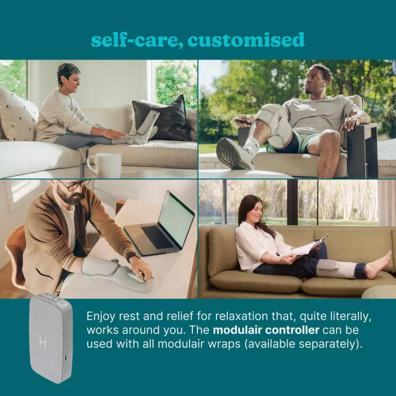 Adjustable Knee Wrap HoMedics SR-CMK10H — heat therapy for knee pain, adjustable fit