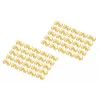 DIGITUS - Kabelclips mit Farbcodierung - für Patch-Kabel - Gelb (Packung mit 100) (A-CC-Y)