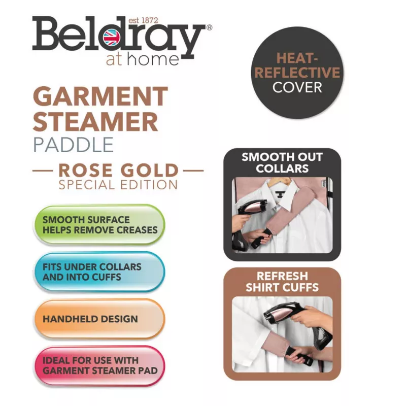 Garment Steamer Beldray LA031534ROSEFEU7 Compact Design