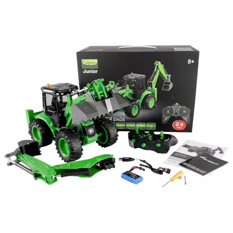 Excavator RC Amewi G1401E 1:14 Scale Electric engine Li-Ion 1200mAh, for ages 8+