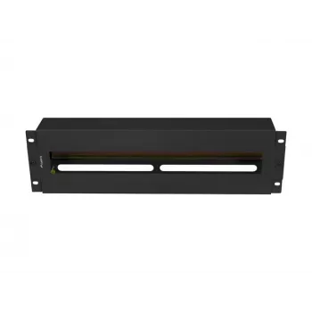 Cable management panel Lanberg AK-VDP103-B Steel Black 482.5mm