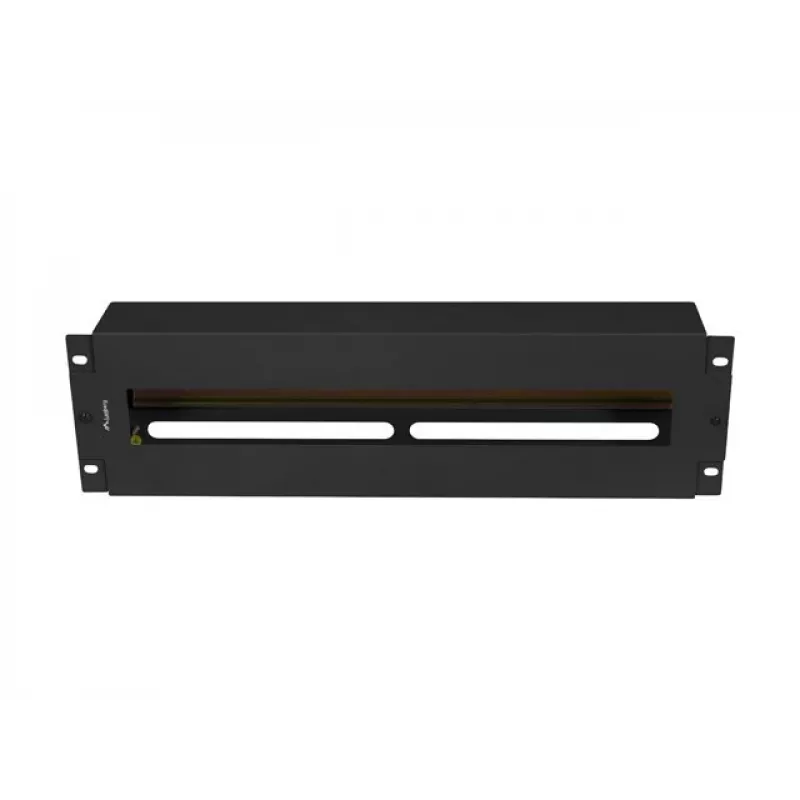 Cable management panel Lanberg AK-VDP103-B Steel Black 482.5mm