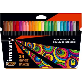 BIC Intensity Up Felt pens box of 24 pcs. 978035