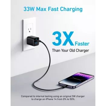 Charger Anker 323 Universal Black AC Indoor