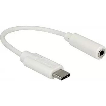 Audio Cable DeLOCK 65913 0.14m 3.5mm USB White